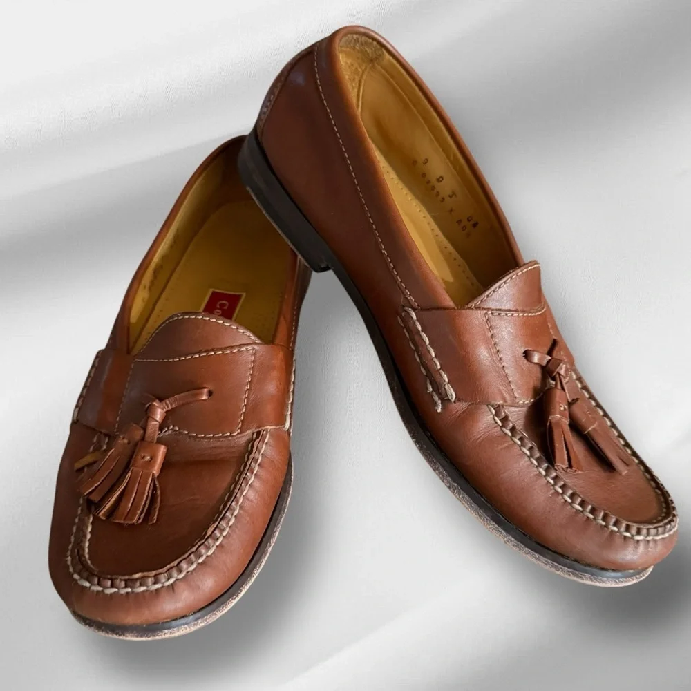 Cole Haan Brown Leather Loafers‎